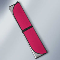 Custom India Football 2026 Auto Sun Shade Come On Blue Tigresses - Pink Version