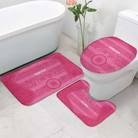 Custom India Football 2026 Bathroom Set Come On Blue Tigresses - Pink Version