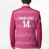 Custom India Football 2026 Blazer Come On Blue Tigresses - Pink Version