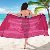 Custom India Football 2026 Sarong Come On Blue Tigresses - Pink Version