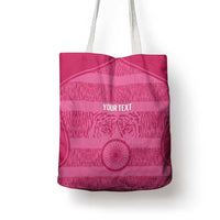 Custom India Football 2026 Tote Bag Come On Blue Tigresses - Pink Version