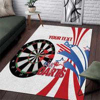 Custom United States Darts Area Rug USA Go Champions