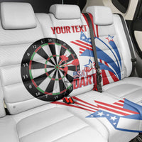 Custom United States Darts Back Car Seat Cover USA Go Champions