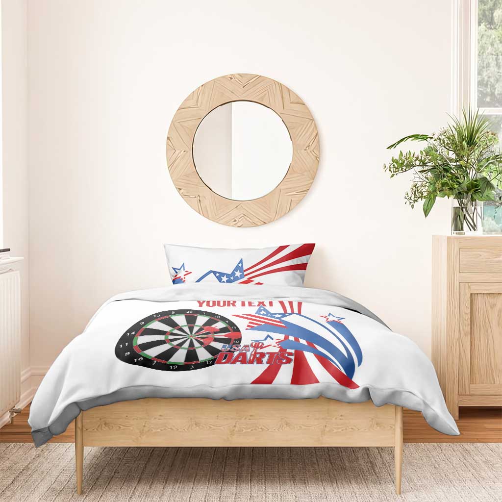 Custom United States Darts Bedding Set USA Go Champions