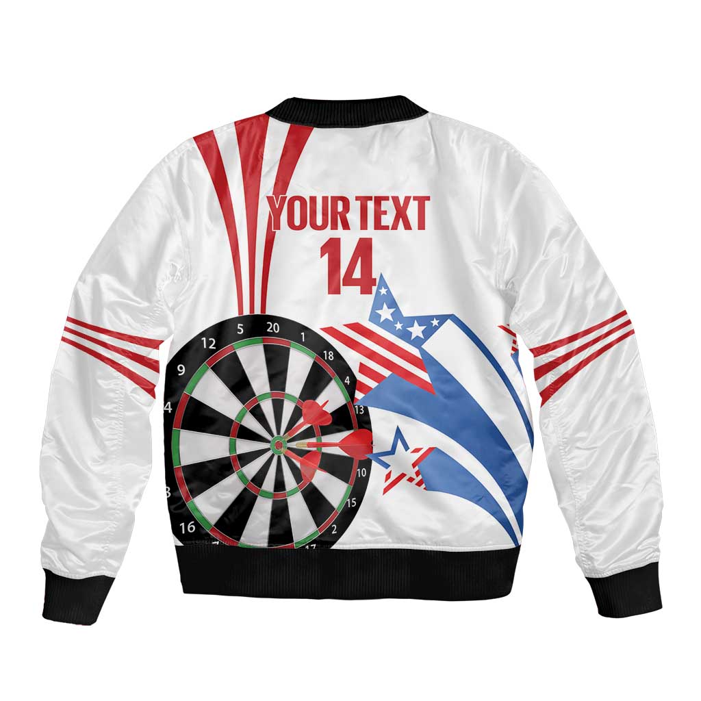 Custom United States Darts Bomber Jacket USA Go Champions
