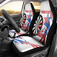 Custom United States Darts Car Seat Cover USA Go Champions