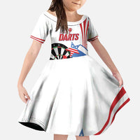 Custom United States Darts Family Matching Mermaid Dress and Hawaiian Shirt USA Go Champions