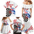Custom United States Darts Family Matching Mermaid Dress and Hawaiian Shirt USA Go Champions