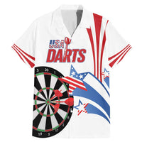 Custom United States Darts Family Matching Mermaid Dress and Hawaiian Shirt USA Go Champions
