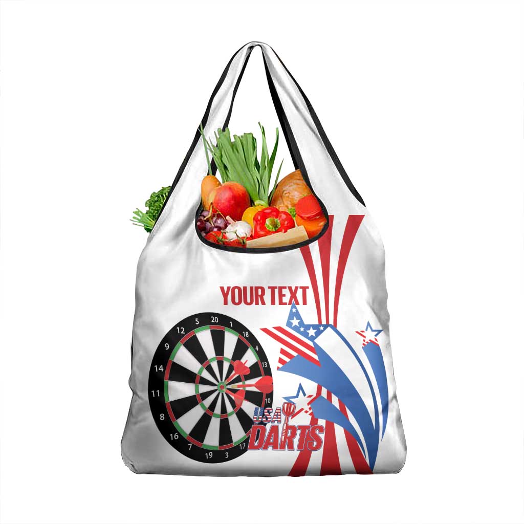 Custom United States Darts Grocery Bag USA Go Champions