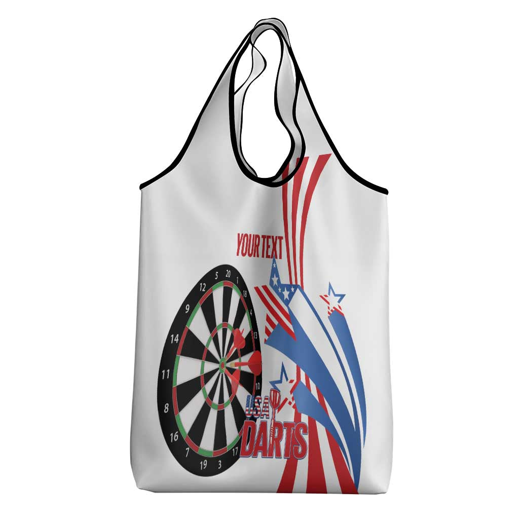 Custom United States Darts Grocery Bag USA Go Champions