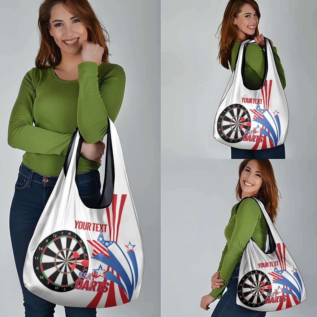 Custom United States Darts Grocery Bag USA Go Champions