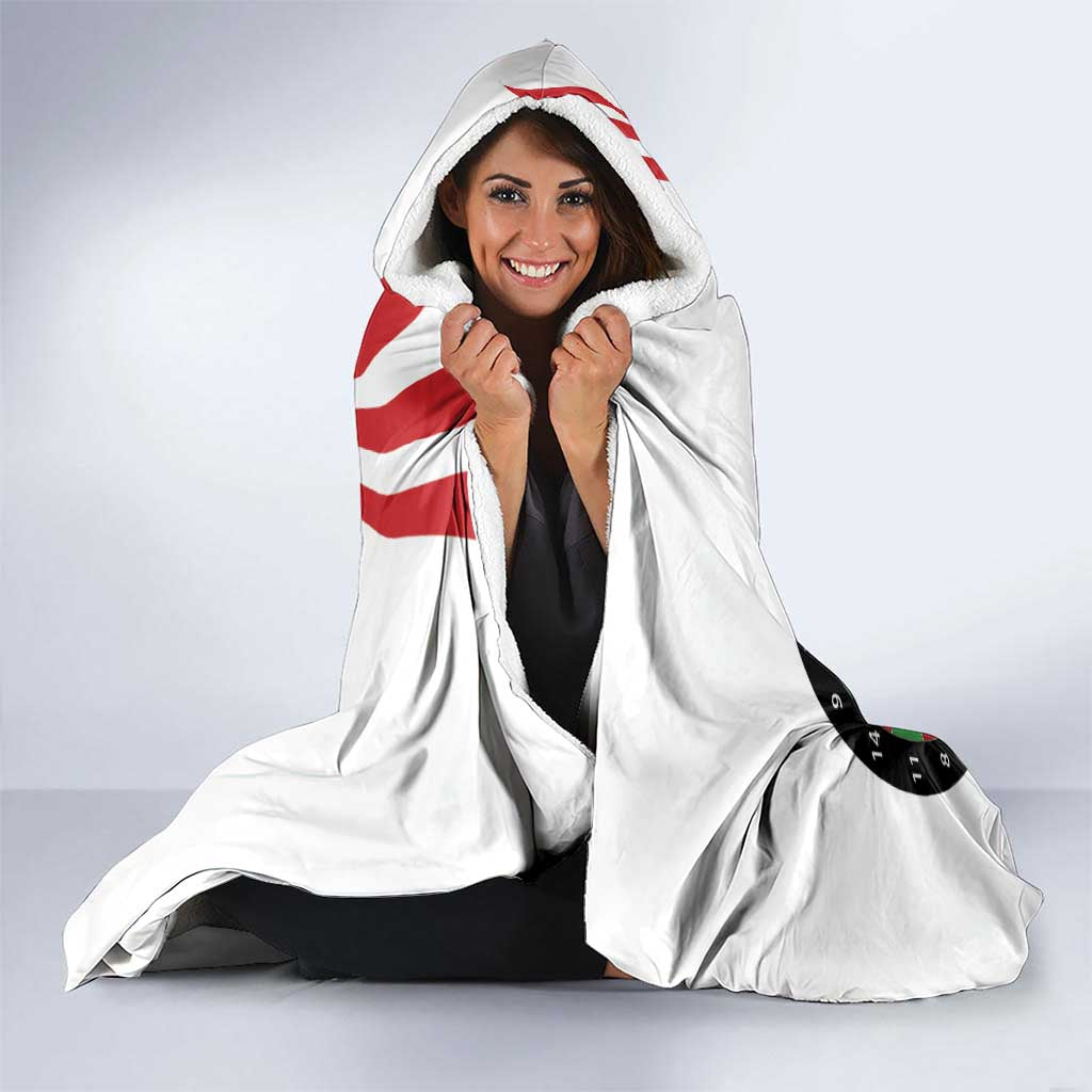 Custom United States Darts Hooded Blanket USA Go Champions