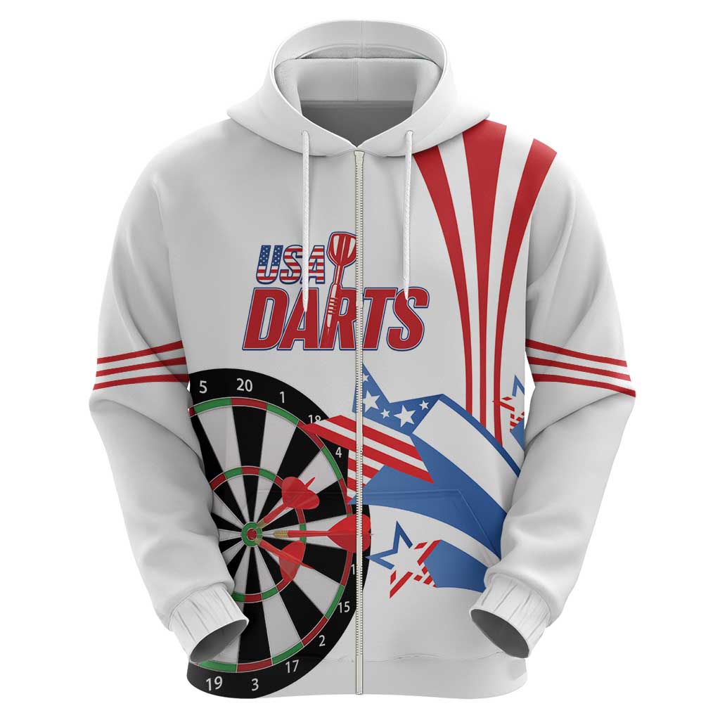 Custom United States Darts Hoodie USA Go Champions