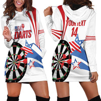 Custom United States Darts Hoodie Dress USA Go Champions
