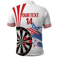 Custom United States Darts Polo Shirt USA Go Champions