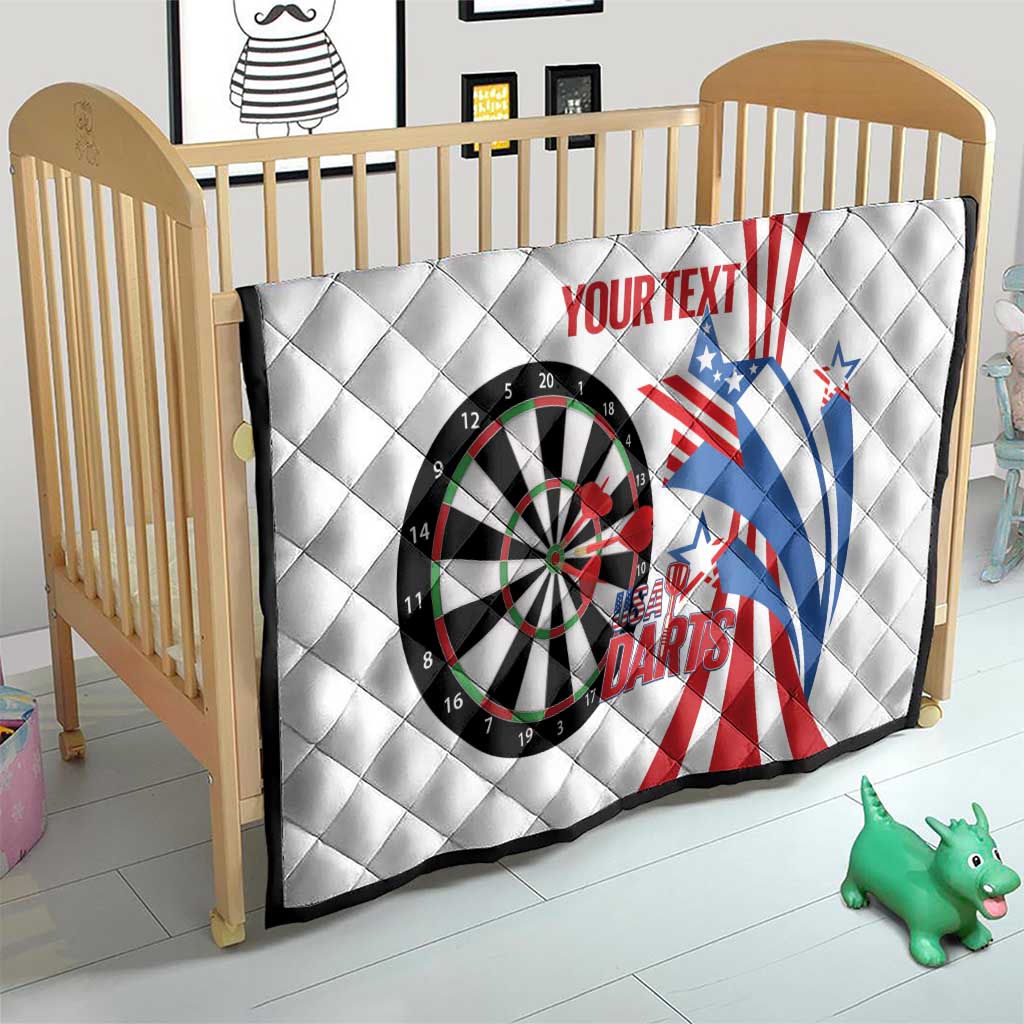 Custom United States Darts Quilt USA Go Champions