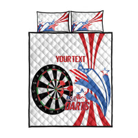 Custom United States Darts Quilt Bed Set USA Go Champions