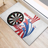 Custom United States Darts Rubber Doormat USA Go Champions