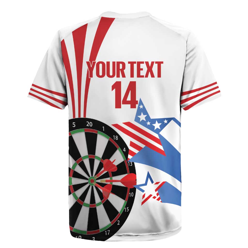 Custom United States Darts Rugby Jersey USA Go Champions