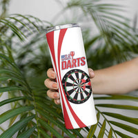 Custom United States Darts Skinny Tumbler USA Go Champions