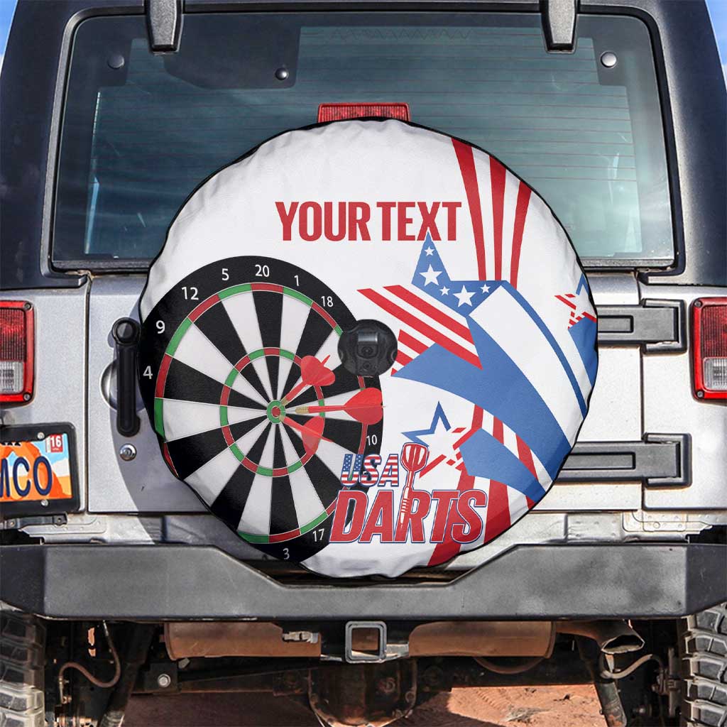 Custom United States Darts Spare Tire Cover USA Go Champions