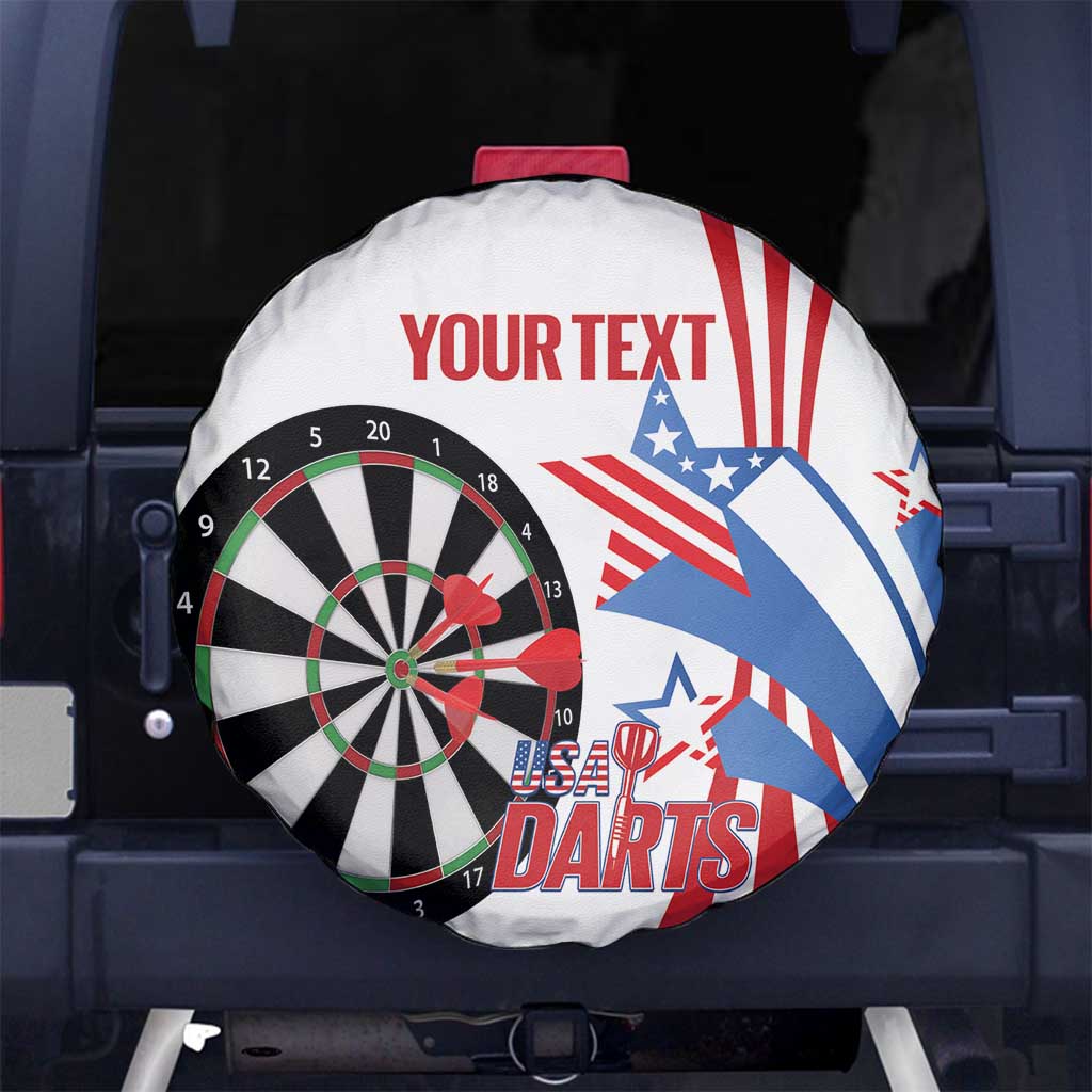 Custom United States Darts Spare Tire Cover USA Go Champions