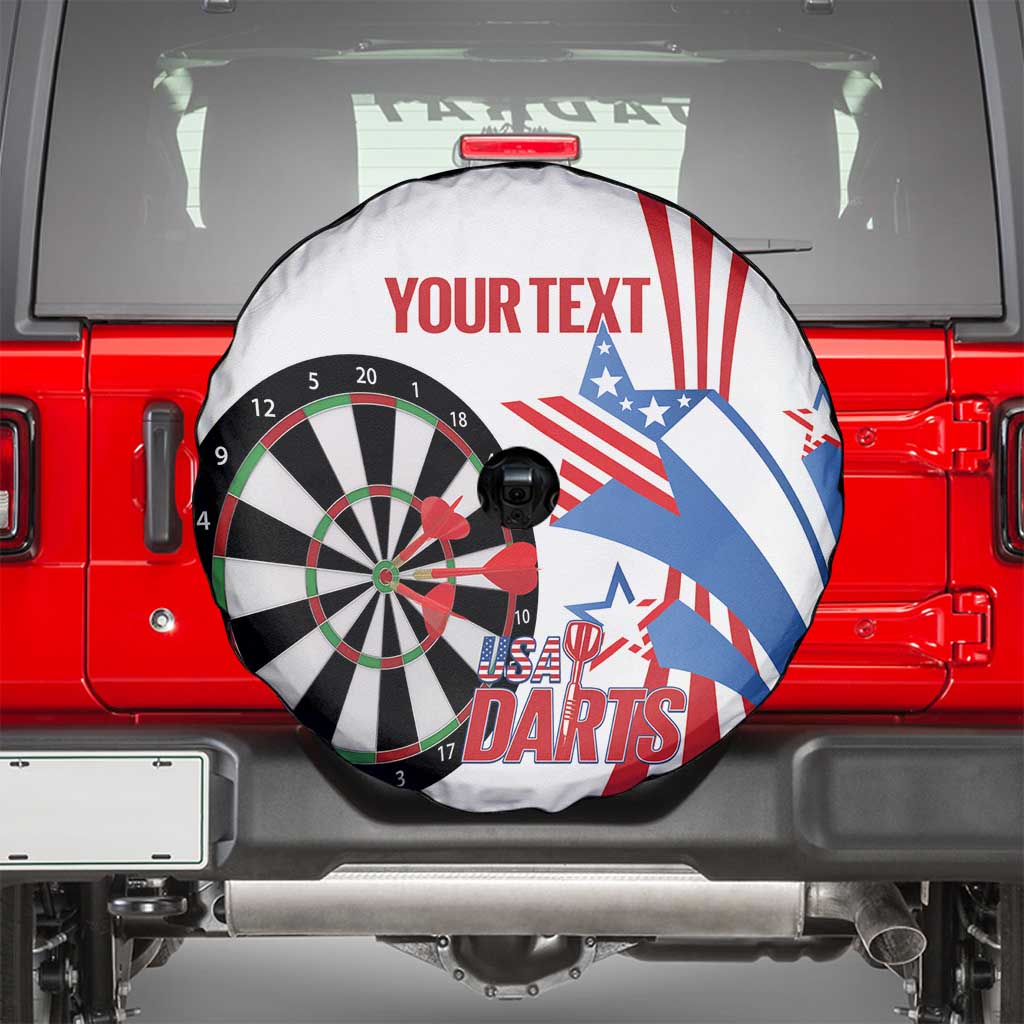 Custom United States Darts Spare Tire Cover USA Go Champions