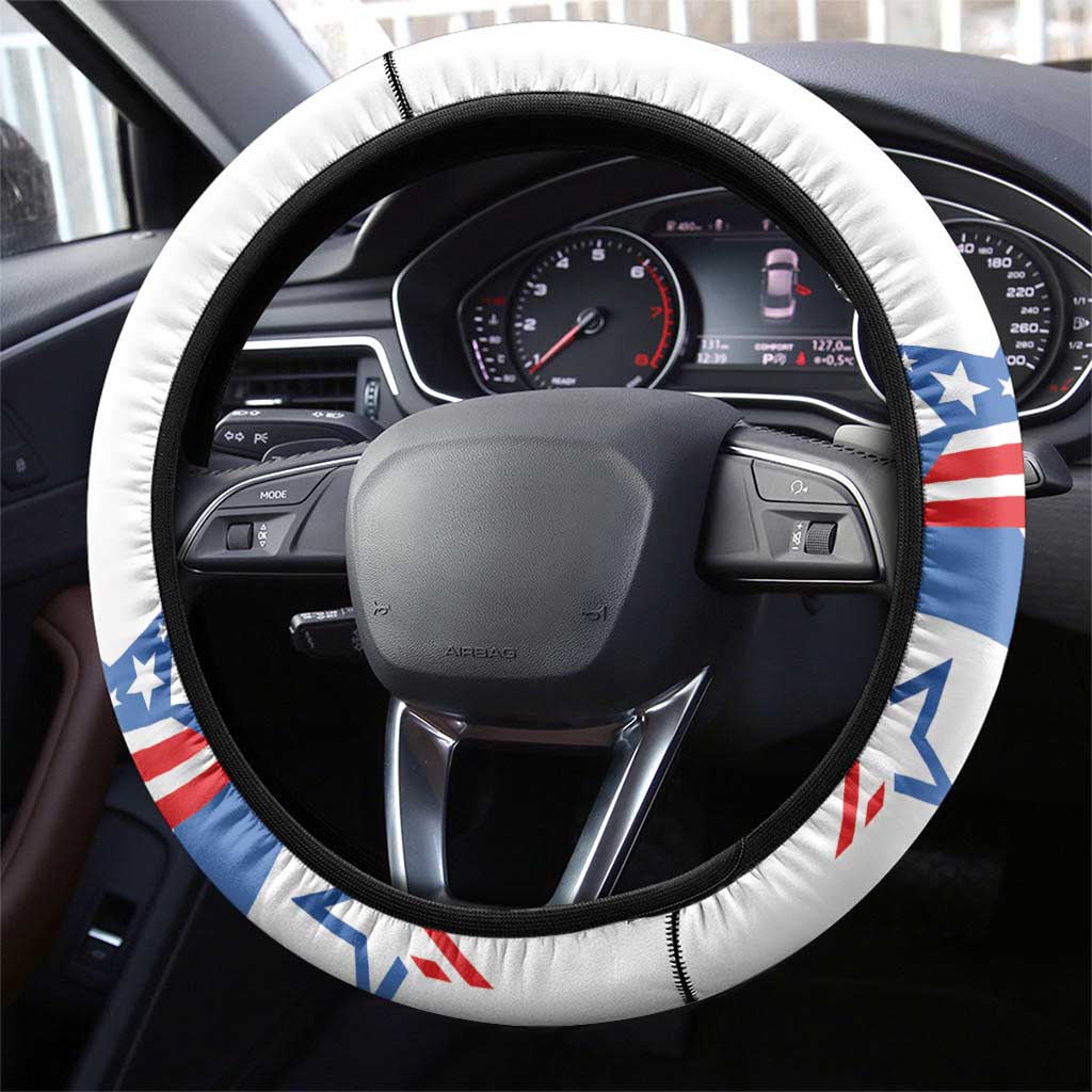 United States Darts Steering Wheel Cover USA Go Champions