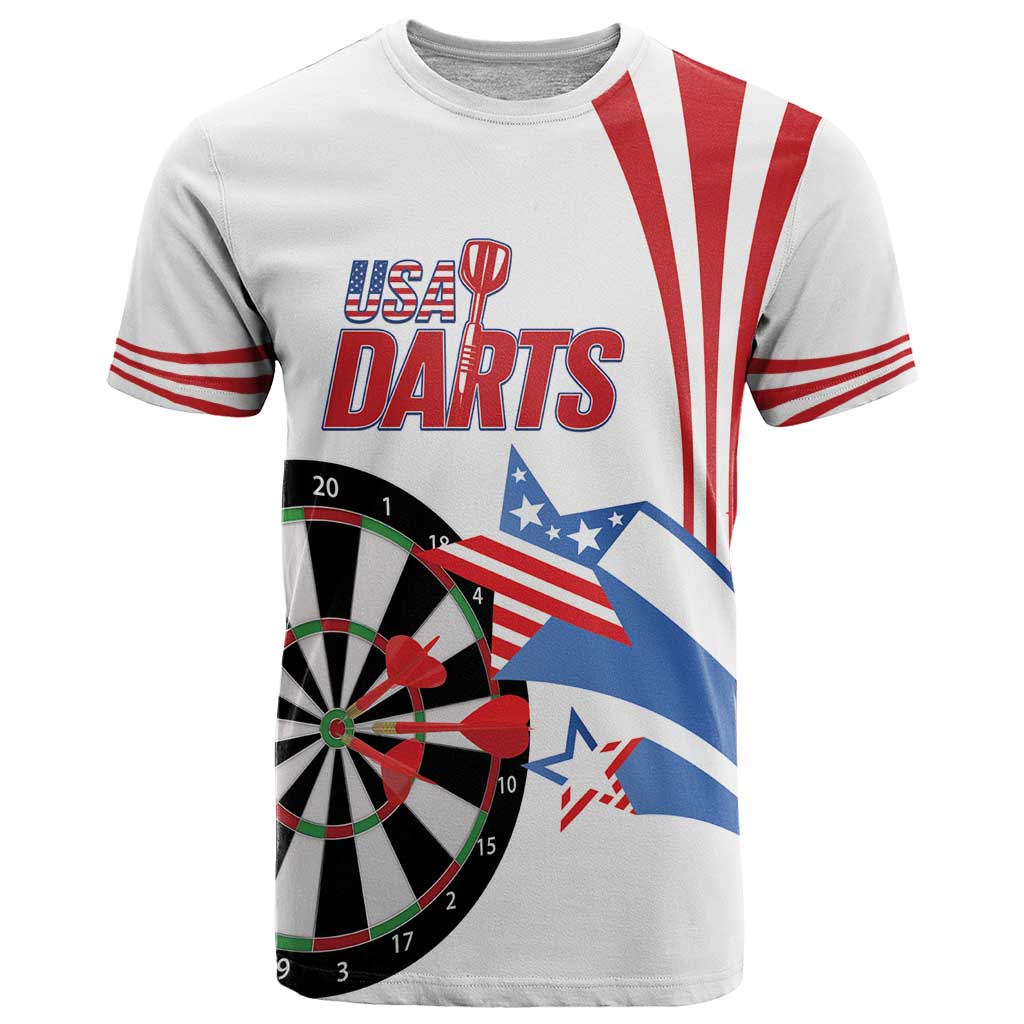 Custom United States Darts T Shirt USA Go Champions