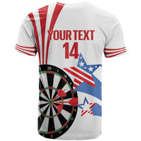 Custom United States Darts T Shirt USA Go Champions