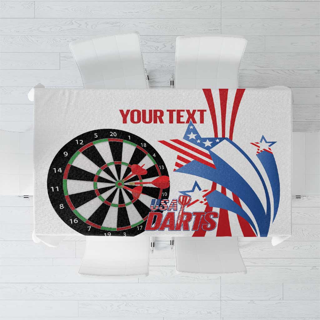 Custom United States Darts Tablecloth USA Go Champions