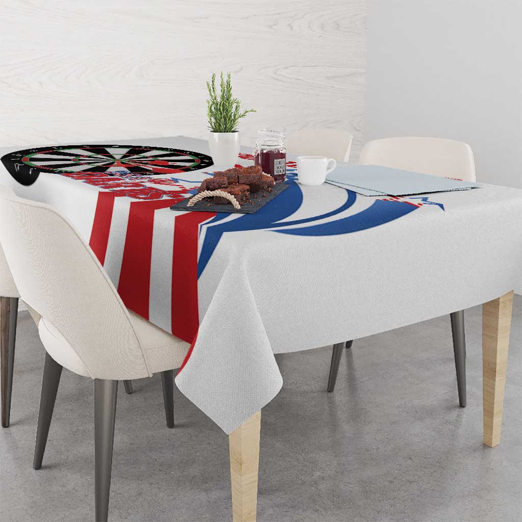 Custom United States Darts Tablecloth USA Go Champions