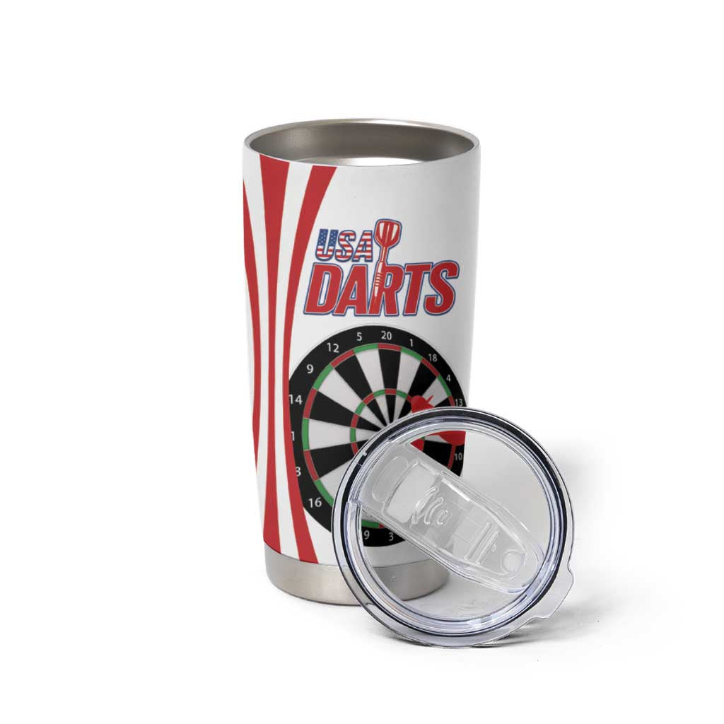 Custom United States Darts Tumbler Cup USA Go Champions