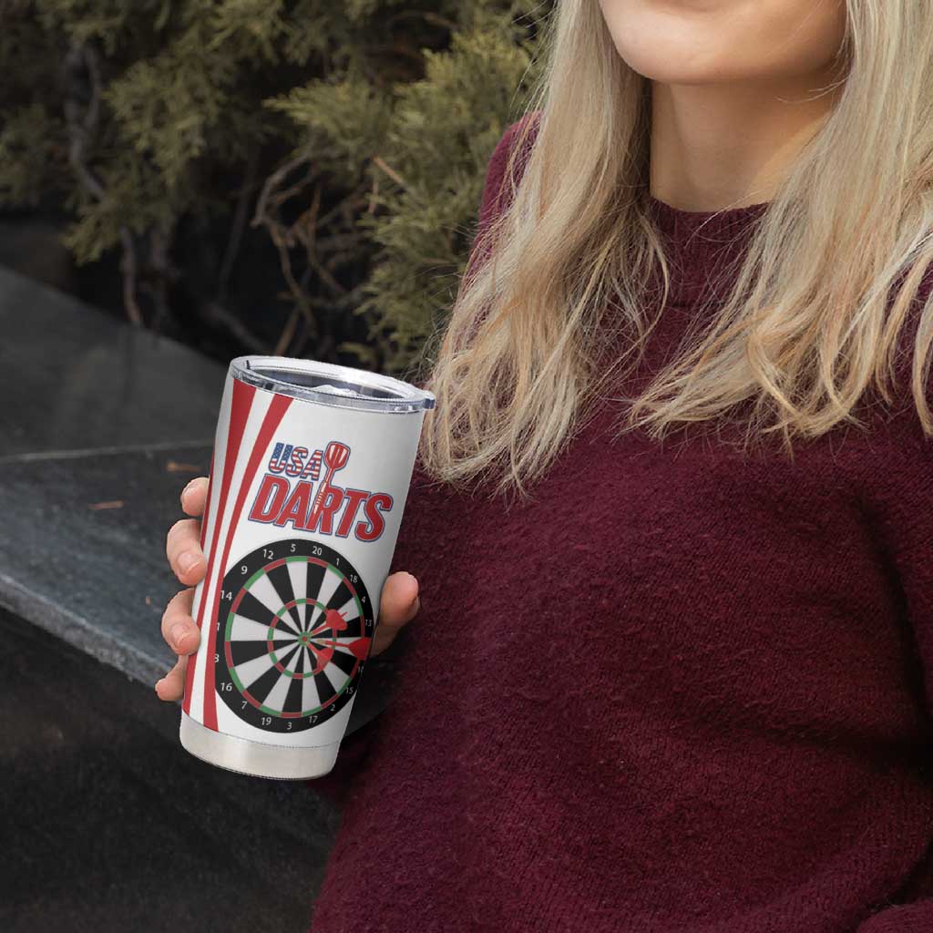 Custom United States Darts Tumbler Cup USA Go Champions