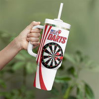 Custom United States Darts Tumbler With Handle USA Go Champions