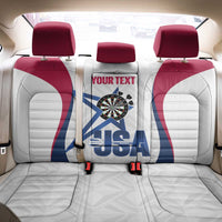 Custom United States Darts Back Car Seat Cover Come On USA Curve Style