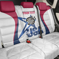 Custom United States Darts Back Car Seat Cover Come On USA Curve Style