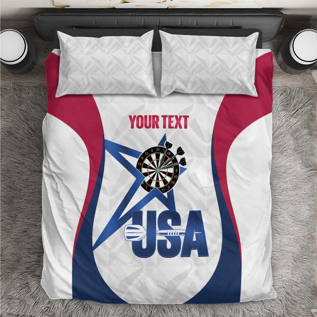Custom United States Darts Bedding Set Come On USA Curve Style