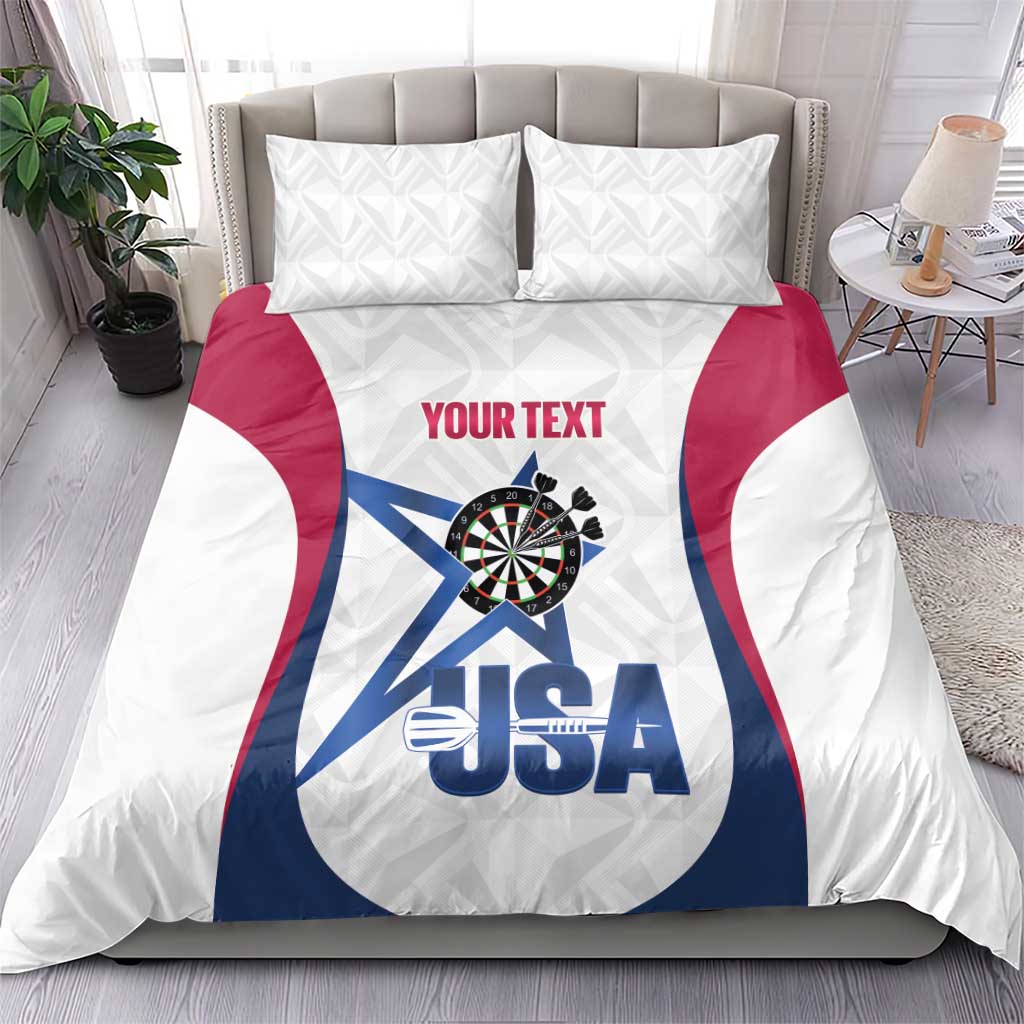 Custom United States Darts Bedding Set Come On USA Curve Style