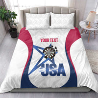 Custom United States Darts Bedding Set Come On USA Curve Style