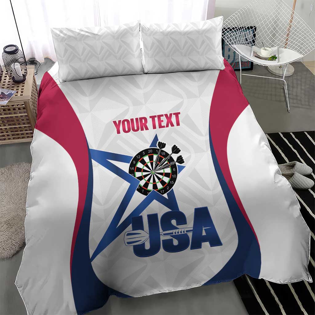 Custom United States Darts Bedding Set Come On USA Curve Style