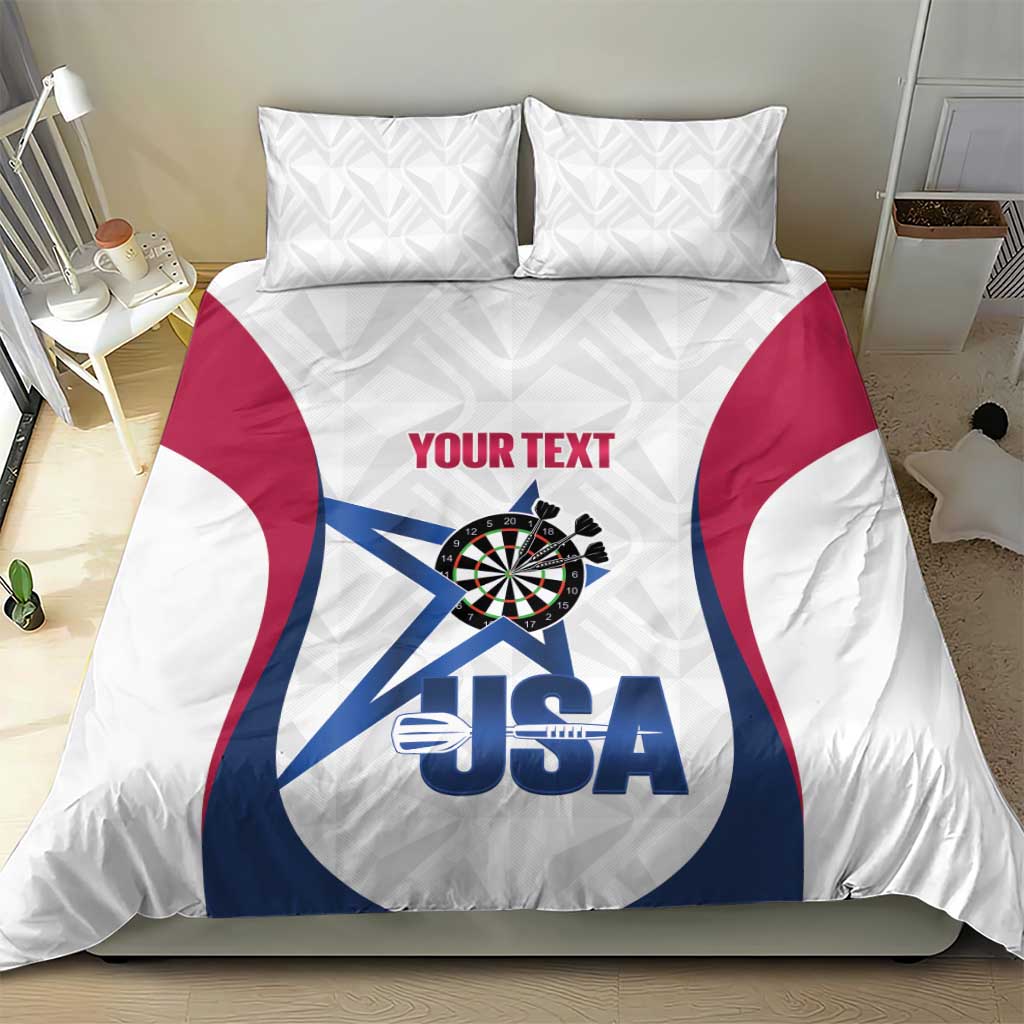 Custom United States Darts Bedding Set Come On USA Curve Style