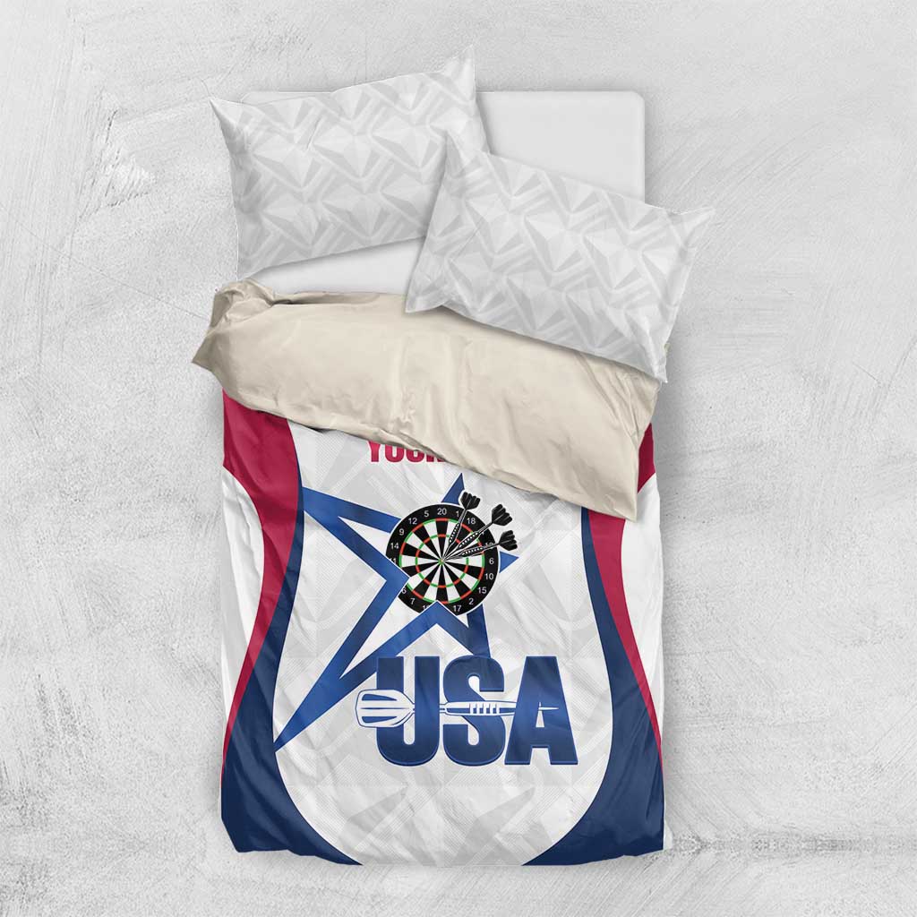 Custom United States Darts Bedding Set Come On USA Curve Style