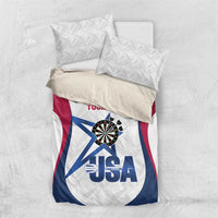 Custom United States Darts Bedding Set Come On USA Curve Style