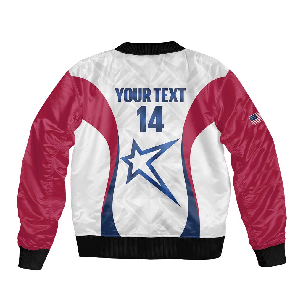 Custom United States Darts Bomber Jacket Come On USA Curve Style
