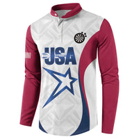 Custom United States Darts Button Sweatshirt Come On USA Curve Style