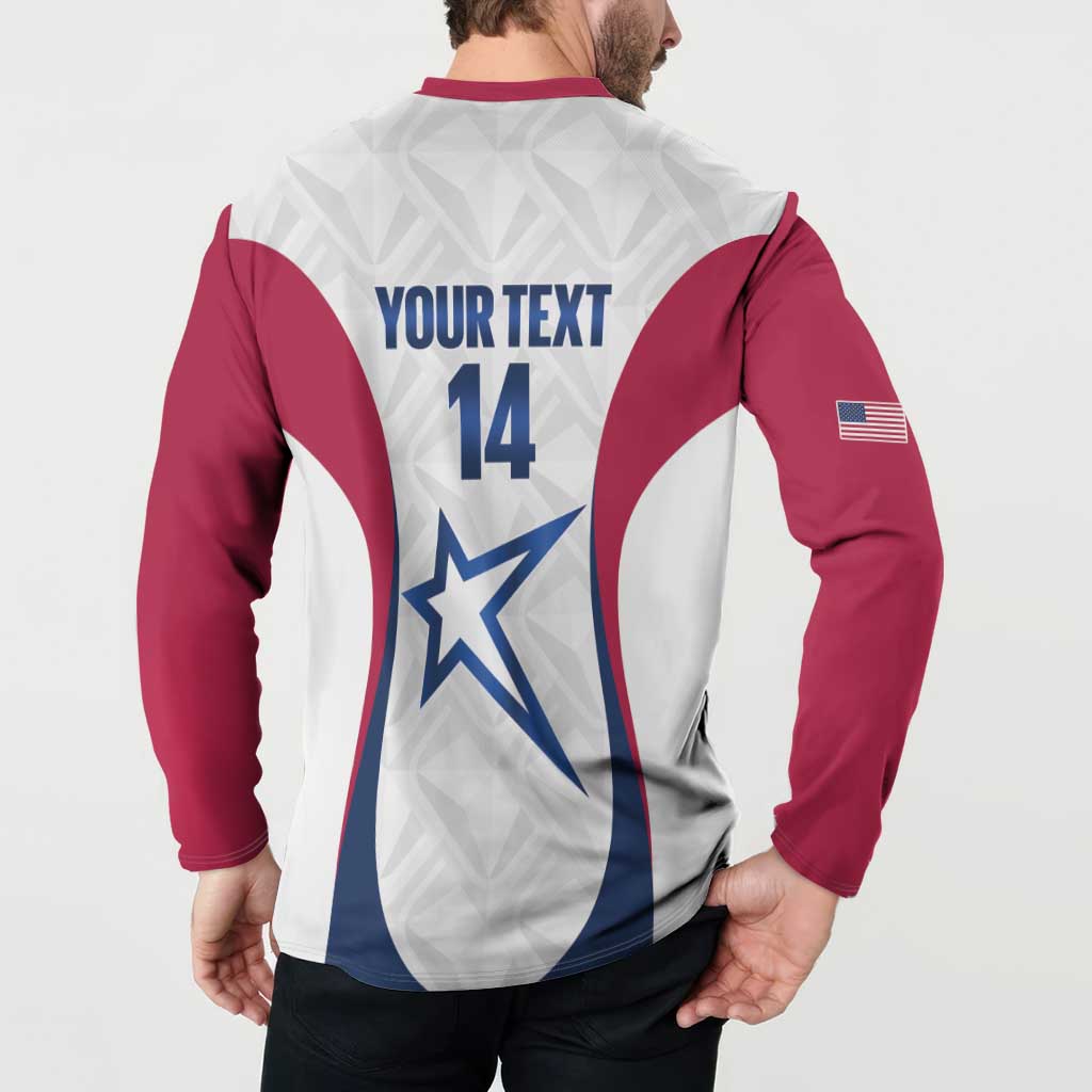 Custom United States Darts Button Sweatshirt Come On USA Curve Style