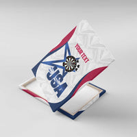 Custom United States Darts Canvas Wall Art Come On USA Curve Style