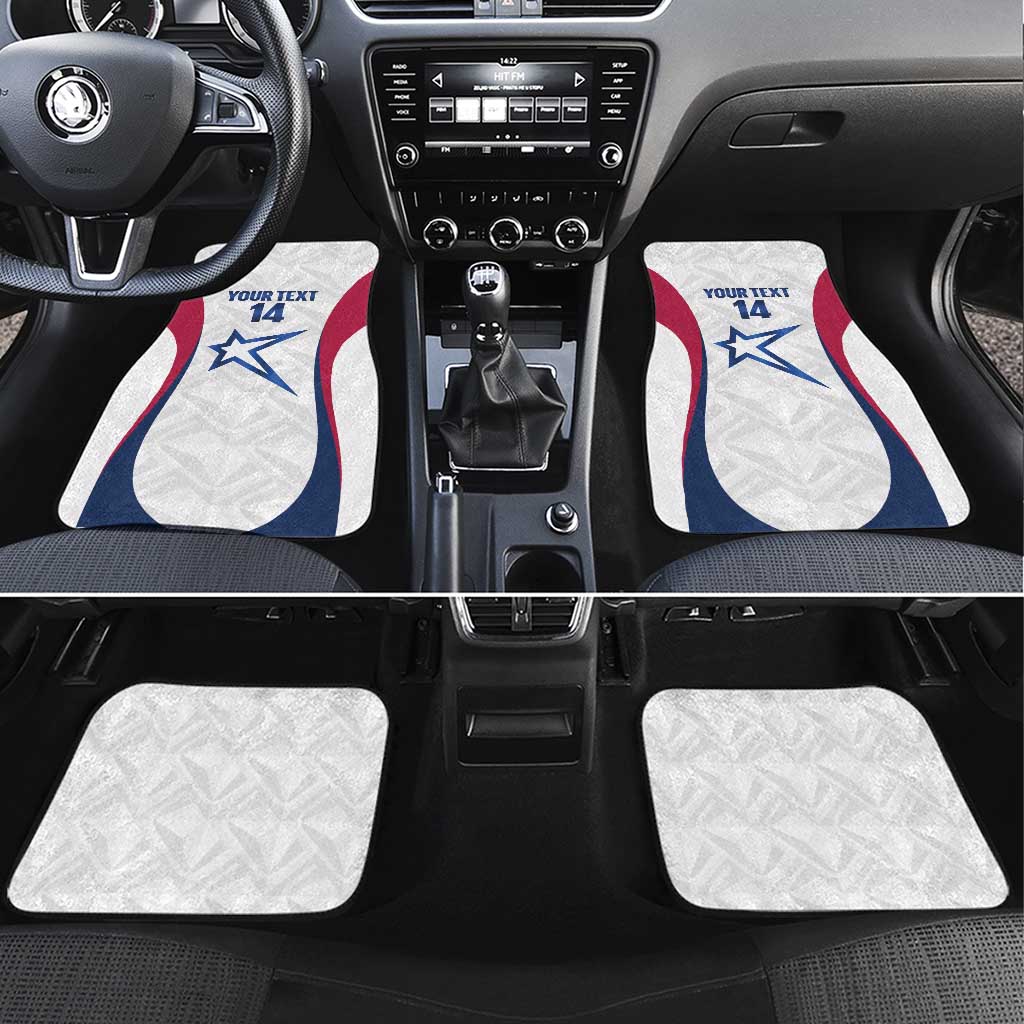 Custom United States Darts Car Mats Come On USA Curve Style